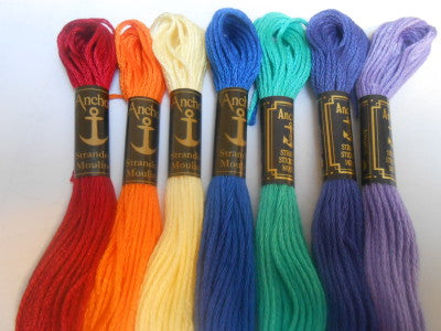 Anchor Six Stranded Cotton Threads Colour Number 391 - 874 - Tandem Cottage Needlework