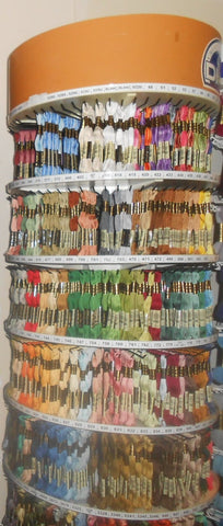 DMC Six Stranded Threads Colour Numbers 955 - 3362