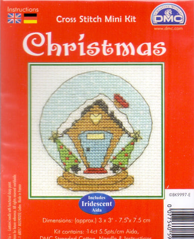 DMC Christmas Cross Stitch Mini Kit - Gingerbread House