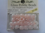 Mill Hill Glass Pebble Beads Pale Pink