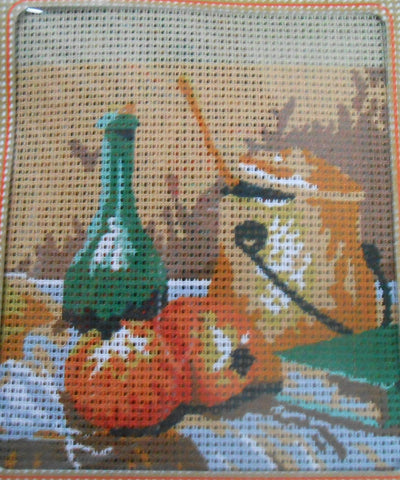 I Quadretti "Wine and Oranges" Printed Tapestry Kit