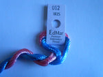 EdMar Iris Specialist Threads - Colour Blue/Pink Number 012