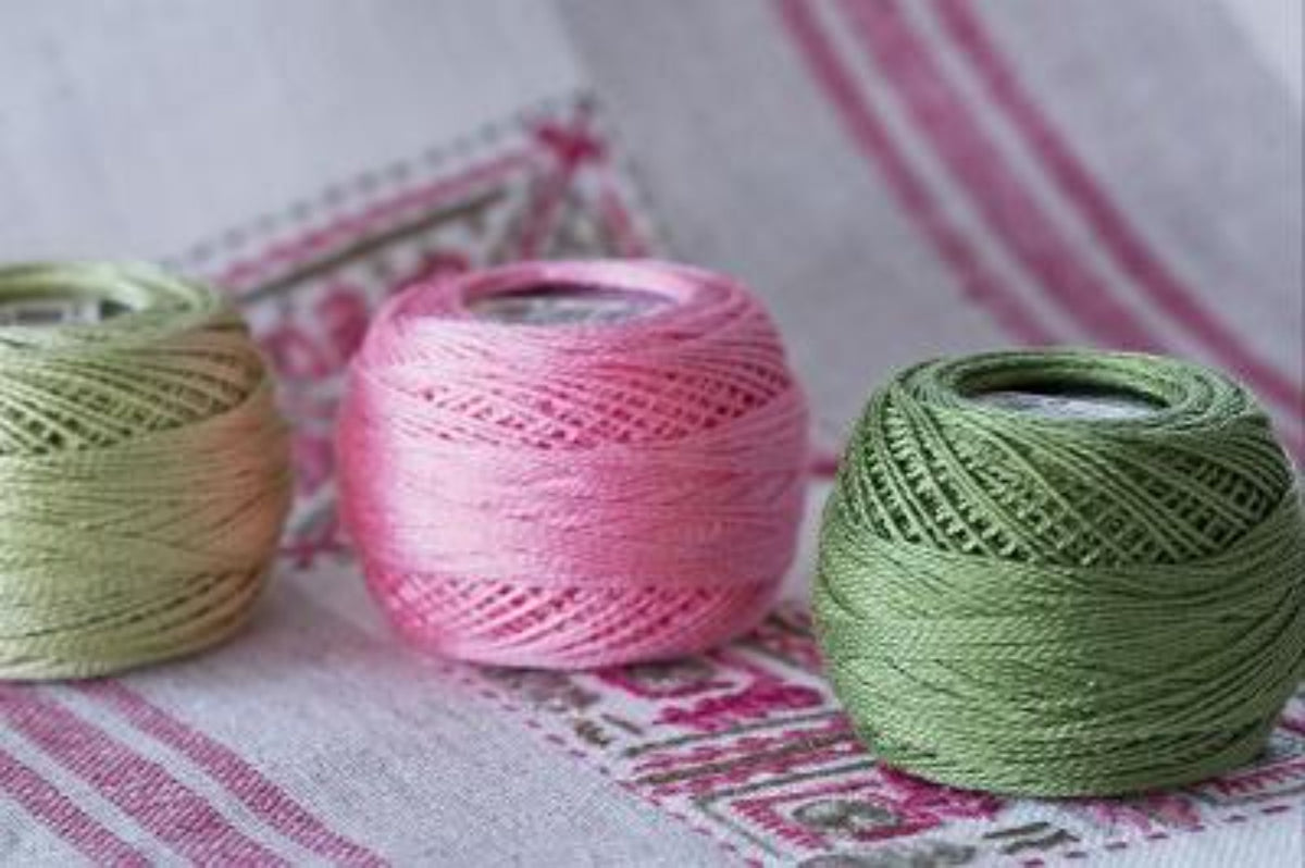 DMC Perle 12 Cotton Ball 10g Tandem Cottage Needlework