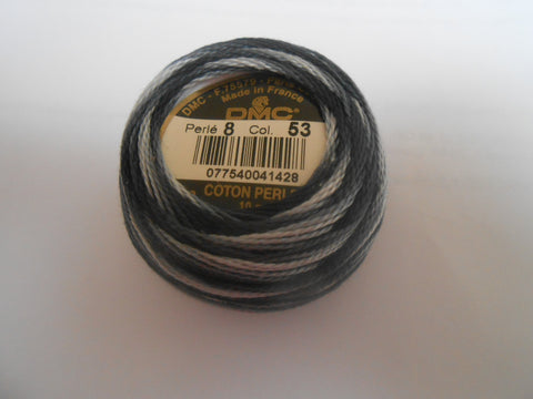 DMC Perle 8 Cotton Ball - Multicoloured - Tandem Cottage Needlework