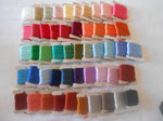 Anchor Stranded Cotton Threads 50 full skeins bobbins colours may vary