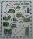 Classic Embroidery Counted Cross Stitch Kit "Derbyshire" on Evenweave