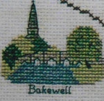 Classic Embroidery Counted Cross Stitch Kit "Derbyshire" on Evenweave