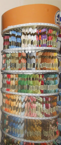 DMC Six Stranded Threads Colour Numbers B5200, Blanc Ecru, 150 to 225