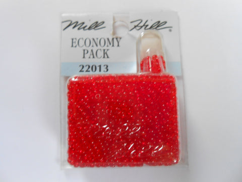 Mill Hill Seed Beads Economy Pack Red Number 22013