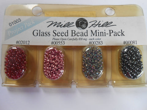 Mill Hill Glass Seed Beads Mini-Pack Number 01003