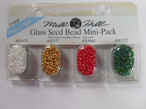 Mill Hill Glass Seed Beads Mini-Pack Number 01006