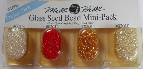 Mill Hill Glass Seed Beads Mini-Pack Number 01004