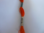 DMC Rayon Thread Colour Orange Number 30741