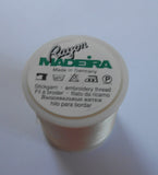 Madeira Rayon Embroidery Thread 200m spool Colour Cream
