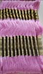 DMC six stranded threads Box of 12 Pink Colour Number 3609