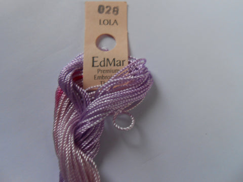 EdMar Lola Specialist Threads - Colour Lilac Number 028