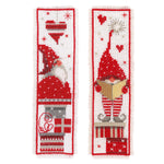 Vervaco Counted Cross Stitch Kit Bookmarks Christmas Gnomes Set of 2
