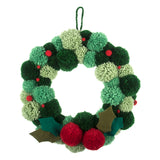 Trimits Christmas Pom Pom Wreath Kit