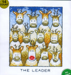 Heritage Crafts Peter Underhill Christmas Counted Cross Stitch Kit "The Leader"
