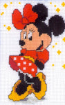 Disney Counted Cross Stitch Kit "Minnie Mouse" by Vervaco