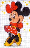 Disney Counted Cross Stitch Kit "Minnie Mouse" by Vervaco