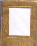 Impress Blank Cards Pack of 5 Gold Aperture 2 x 3" / 5 x 7/5 cms