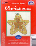 DMC Christmas Cross Stitch Mini Kit - Gingerbread Man