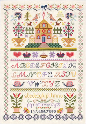 Anchor Counted Cross Stitch Kit "Traditional Sampler"
